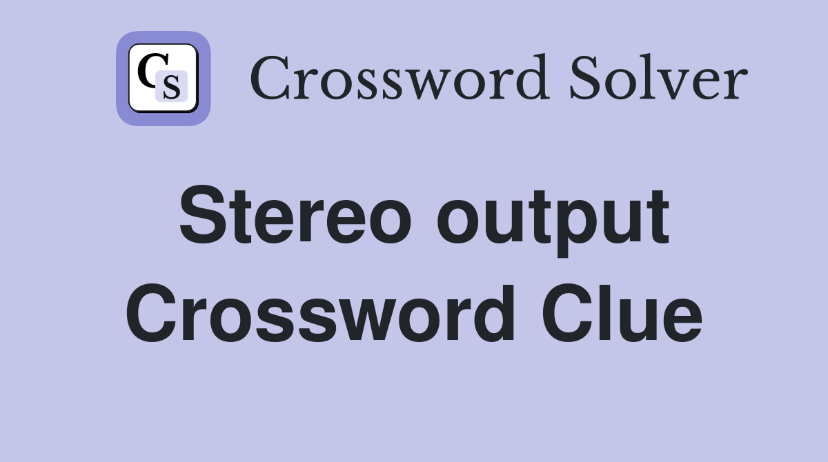 personal stereo essential 9 letters crossword clue